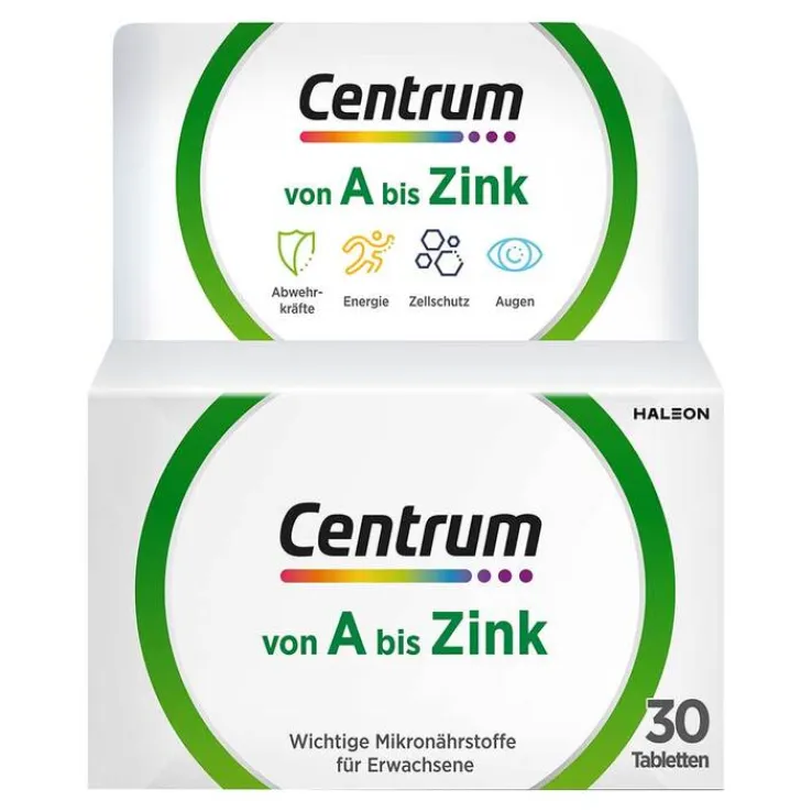 Centrum A-Zink Tabletten, 30 St