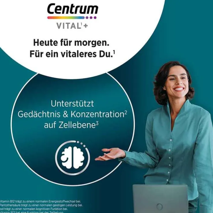 Centrum Vital + Mentale Leistung Kapseln, 30 St