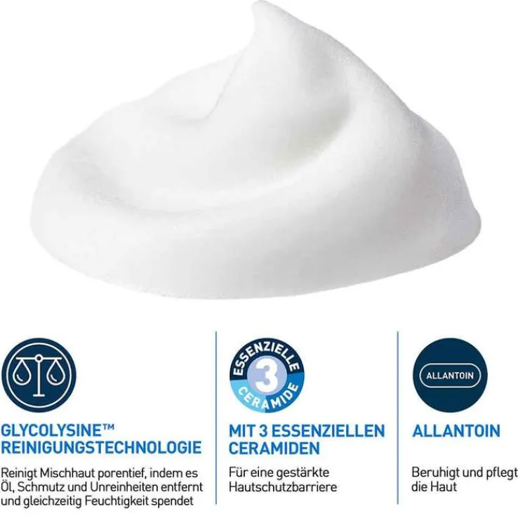 CeraVe ausgleichender Reinigungsschaum, 148 ml
