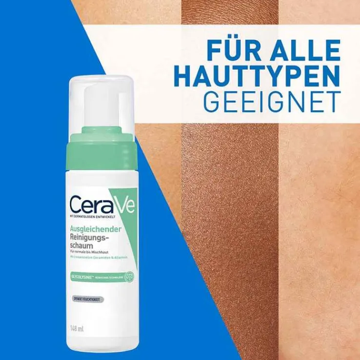 CeraVe ausgleichender Reinigungsschaum, 148 ml