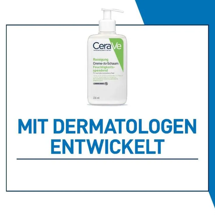 Cerave Creme-zu-Schaum Reinigung, 236 ml