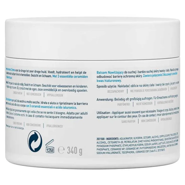 CeraVe Feuchtigkeitscreme, 340 g