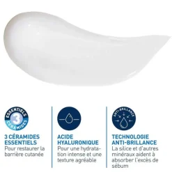 Cerave feuchtigkeitsspendende Gel-Creme matt, 52 ml