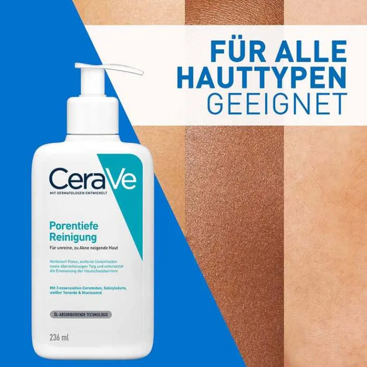 CeraVe porentiefe Reinigung Gel, 236 ml