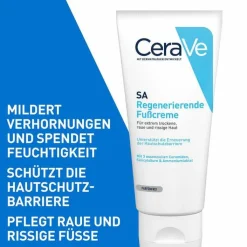 CeraVe SA regenerierende Fußcreme, 88 ml