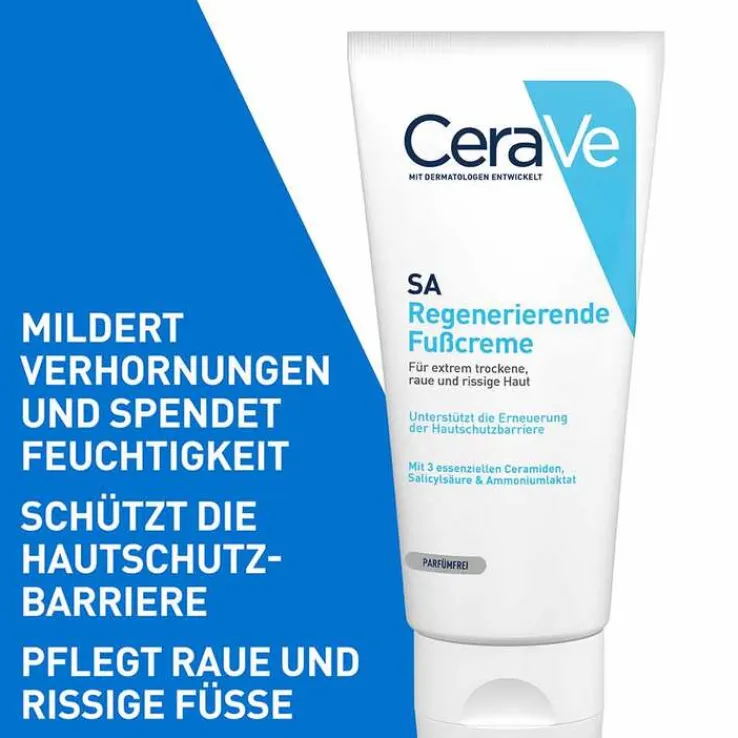 CeraVe SA regenerierende Fußcreme, 88 ml