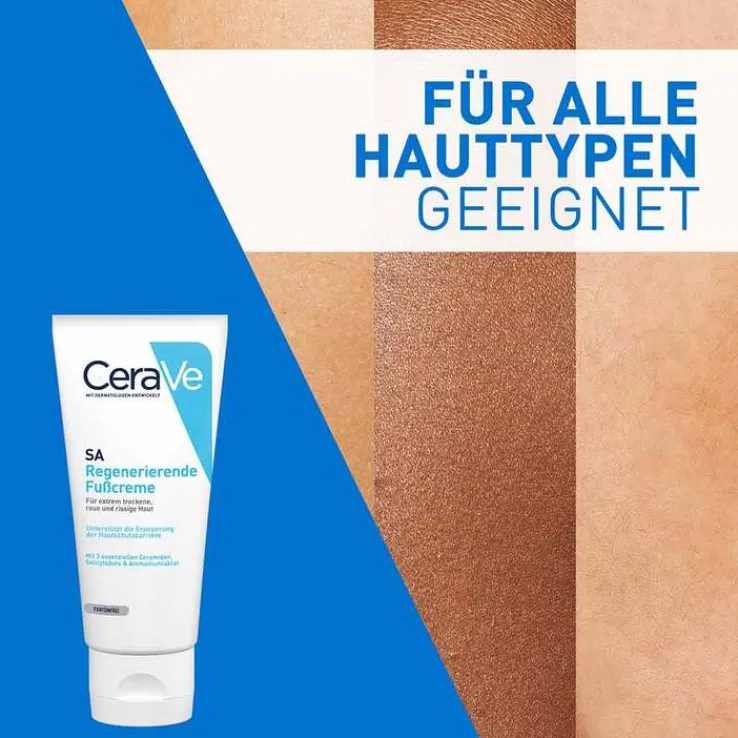 CeraVe SA regenerierende Fußcreme, 88 ml
