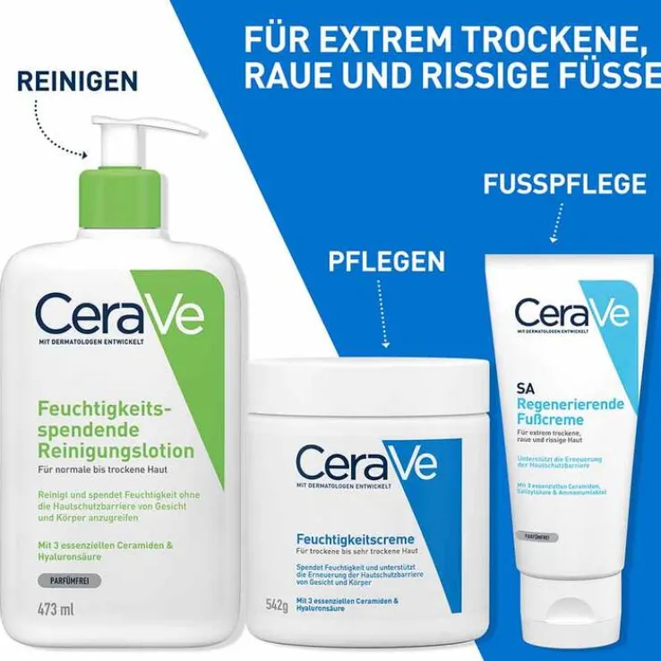 CeraVe SA regenerierende Fußcreme, 88 ml