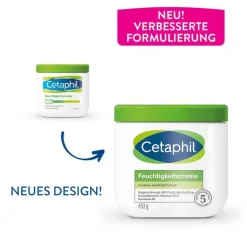 Cetaphil Feuchtigkeitscreme für trockene, empfindliche Haut, 456 ml