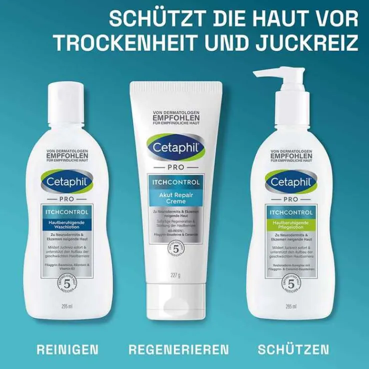 Cetaphil Pro Itch Control Akut Repair Creme, 227 g