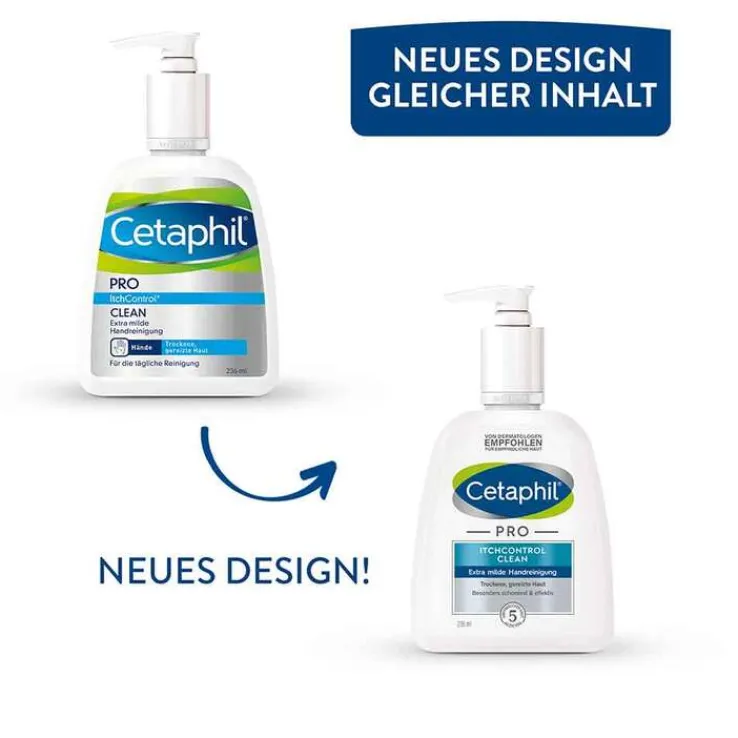 Cetaphil Pro Itch Control Clean extra milde Handreinigung , 236 ml