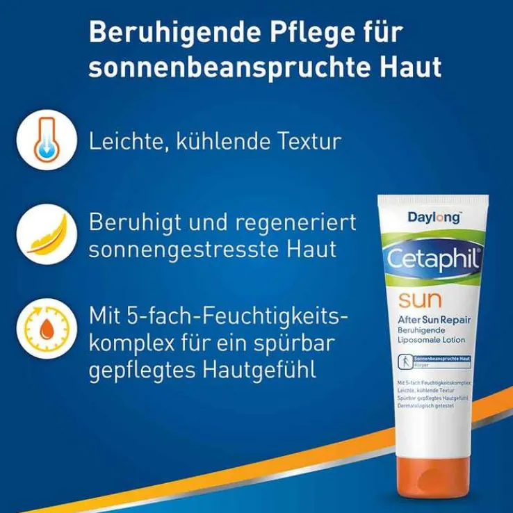 Cetaphil Sun After Sun Repair beruhigende liposomale Lotion, 100 ml