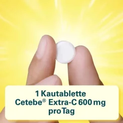 Cetebe Extra-C 600 mg Kautabletten, 30 St