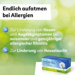 CetiDex 10 mg Filmtabletten, 50 St