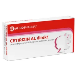 CETIRIZIN AL direkt Lutschtabletten, 49 St