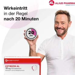 CETIRIZIN AL 10 mg Filmtabletten, 20 St