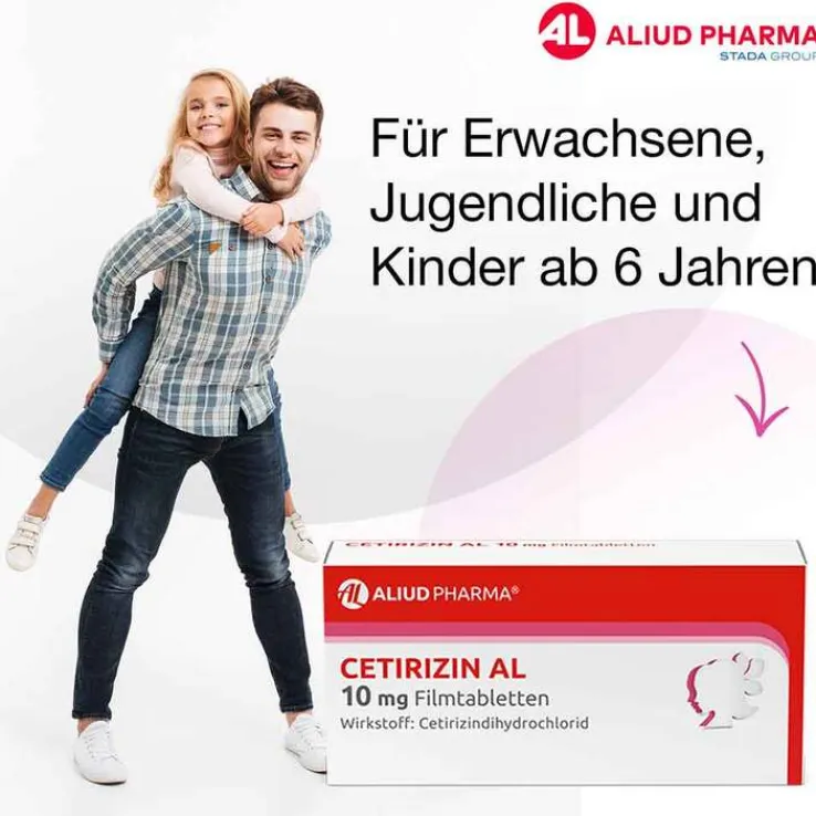 CETIRIZIN AL 10 mg Filmtabletten, 20 St
