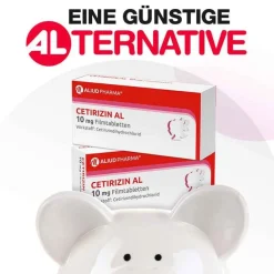 CETIRIZIN AL 10 mg Filmtabletten, 20 St