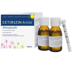 Cetirizin Aristo Allergiesaft 1 mg / ml Lösung zum Einnehmen , 150 ml