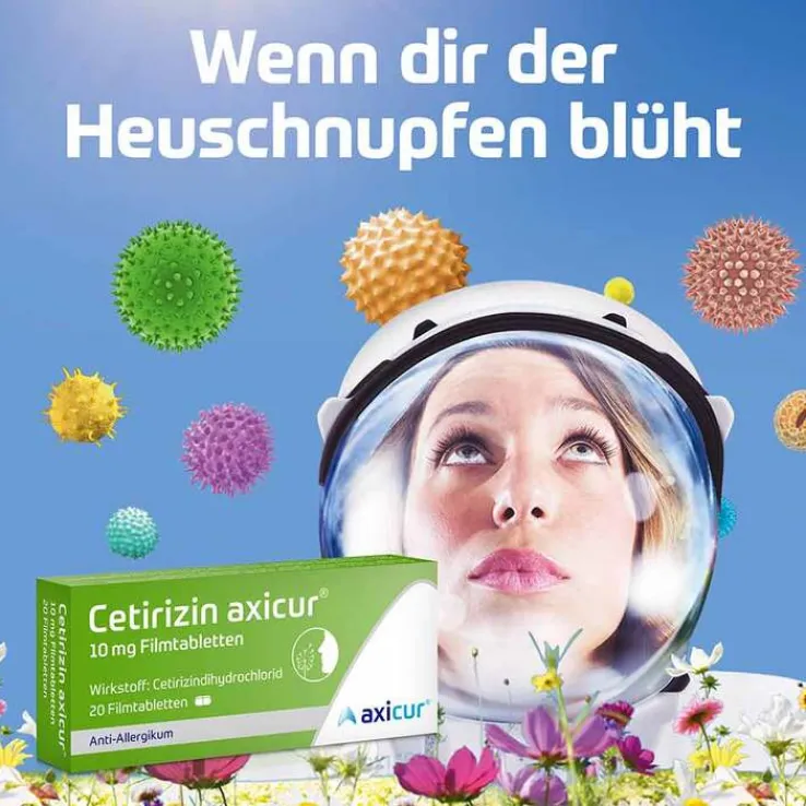 Cetirizin axicur® 10 mg Filmtabletten, 50 St