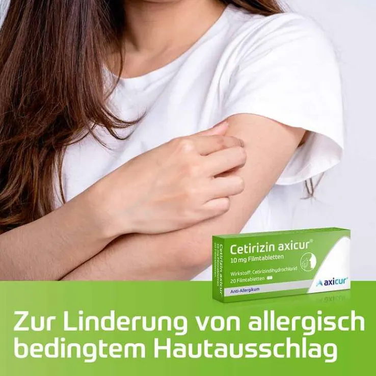 Cetirizin axicur® 10 mg Filmtabletten, 100 St