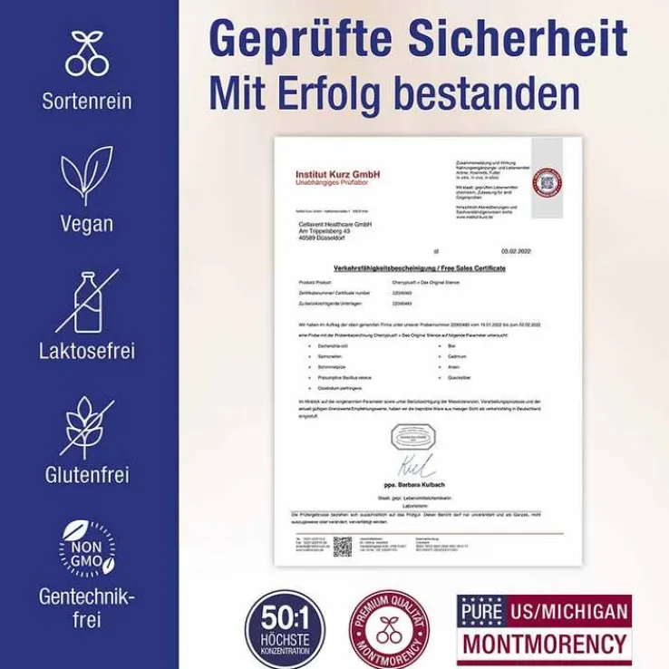 Cherryplus Das Original Silence Kapseln, 60 St