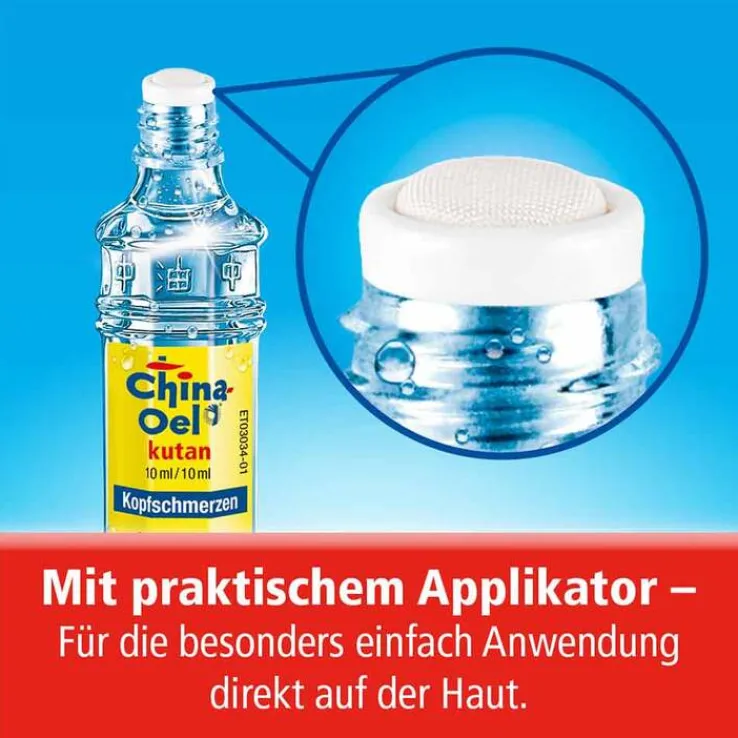China Oel kutan Flüssigkeit zur Anwendung auf der Haut, 10 ml