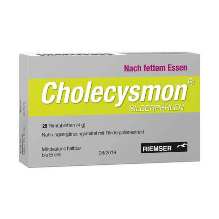 Cholecysmon Silberperlen, 25 St