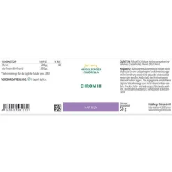 Chrom III Kapseln, 120 St