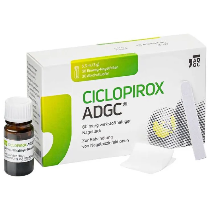 CICLOPIROX ADGC® 80 mg/g wirkstoffhaltiger Nagellack, 3.3 ml