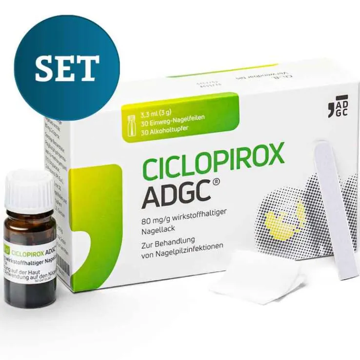 CICLOPIROX ADGC® 80 mg/g wirkstoffhaltiger Nagellack, 3.3 ml