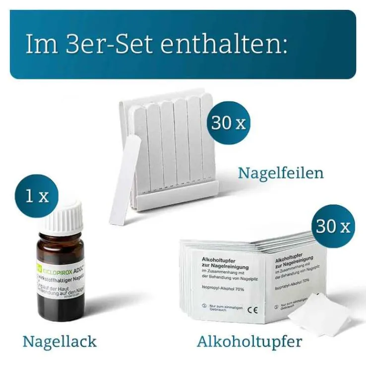 CICLOPIROX ADGC® 80 mg/g wirkstoffhaltiger Nagellack, 3.3 ml