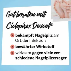 Ciclopirox Dexcel® 80 mg/g wirkstoffhaltiger Nagellack, 3.3 ml