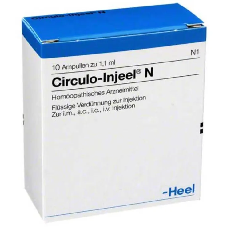 Circulo Injeel N Ampullen, 10 St