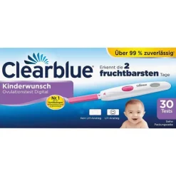 Clearblue Kinderwunsch Ovulationstest Digital, 30 St