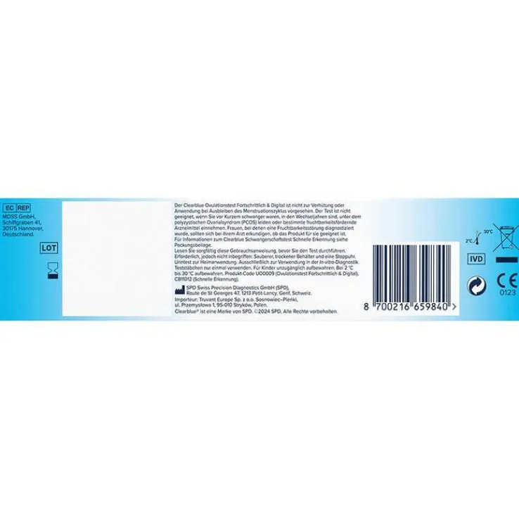 Clearblue Ovulation und Schwangerschaftstest Kombipackung , 12 St