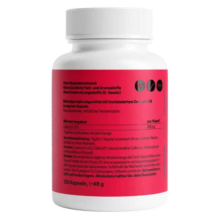 Coenzym Q10 Forte 200 mg Kapseln, 120 St