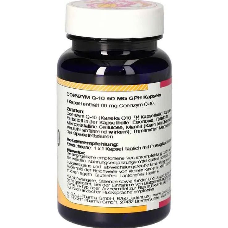 Coenzym Q10 GPH 60 mg Kapseln, 60 St