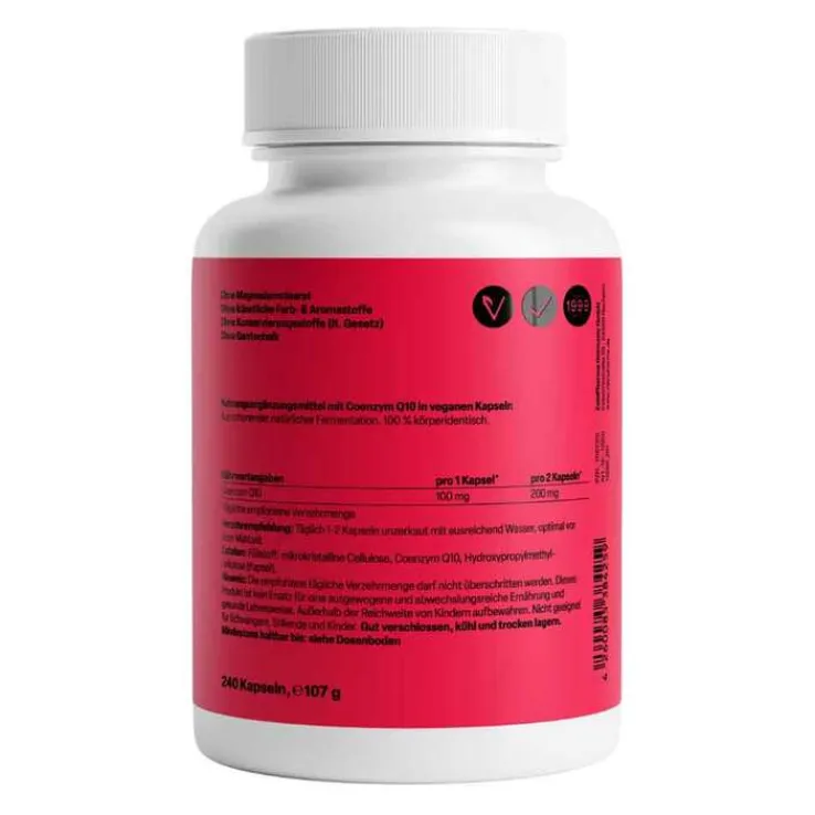 Coenzym Q10 100 mg Kapseln, 240 St