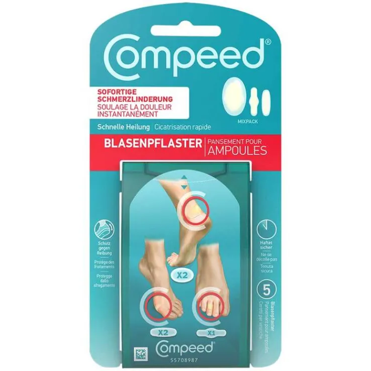 Compeed® Blasenpflaster Mixpack, 5 St