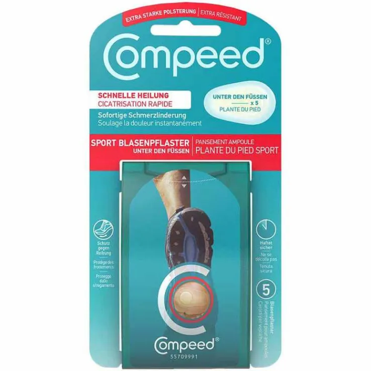 Compeed Blasenpflaster unter den Füßen, 5 St