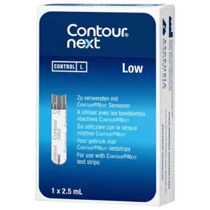 Contour next Kontrolllösung niedrig, 1 St