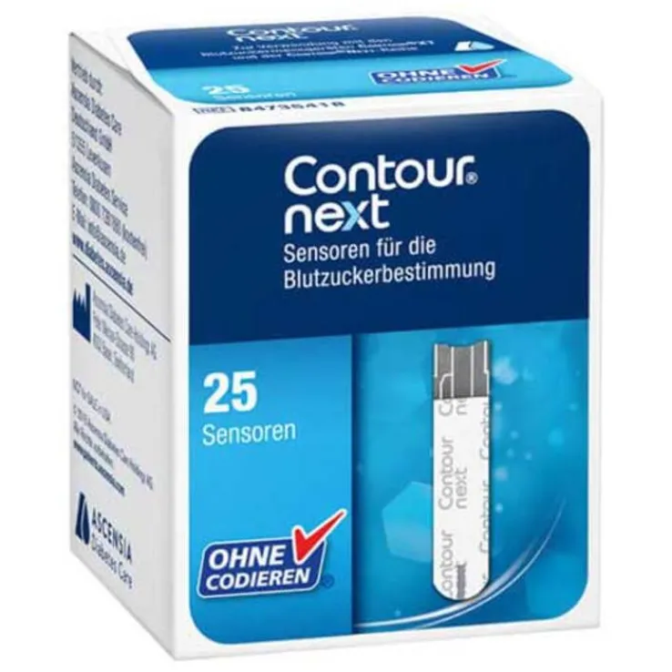 Contour® next Sensoren Teststreifen, 1X25 St