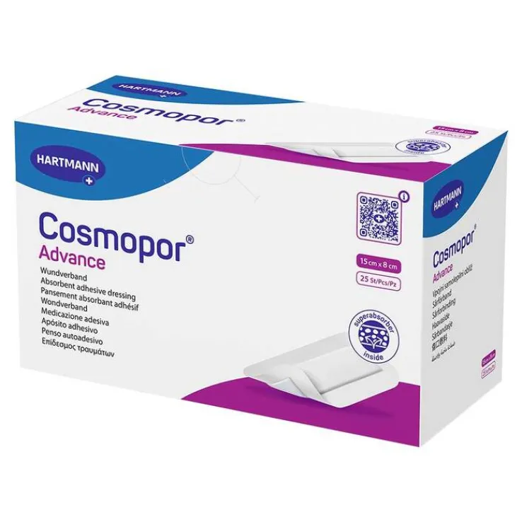 Cosmopor Advance 8x15 cm, 25 St