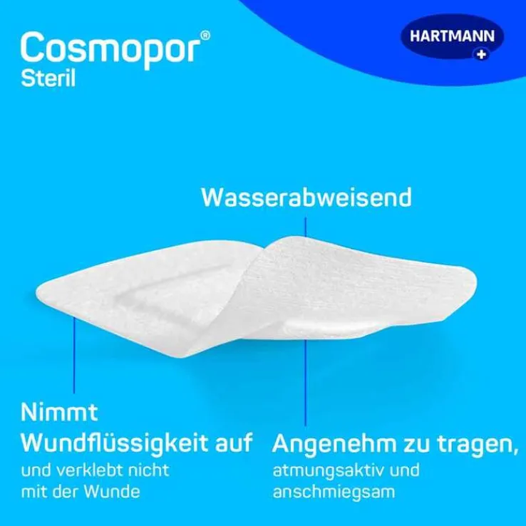 cosmopor® steril Wundverband 10 cm x 8 cm, 5 St