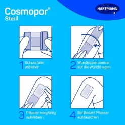 cosmopor® steril Wundverband 10 cm x 8 cm, 5 St