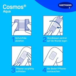 cosmos® aqua Pflaster 3 Größen, 20 St