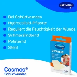 cosmos® Schürfwundenpflaster 45 mm x 65 mm steril, 4 St