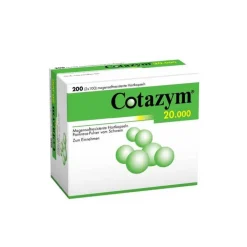 Cotazym 20.000 Pellets magensaftresistente Kapseln, 200 St