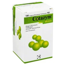 Cotazym 20.000 Pellets magensaftresistente Kapseln, 100 St
